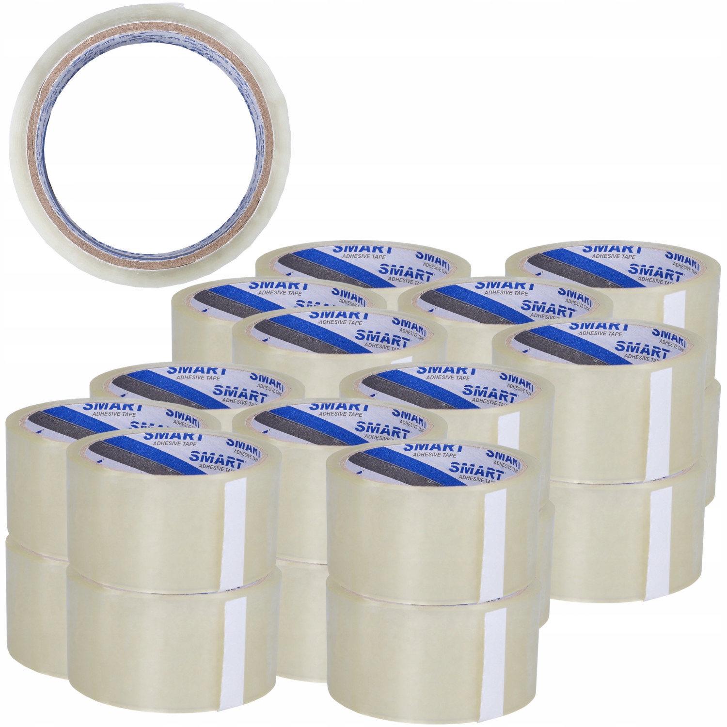 

Taśma Pakowa 48/50y Klejąca Transparent Smart 24X