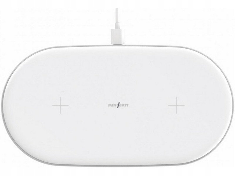 P045 MiniBatt ładowarka indukcyjna 2 x 10W