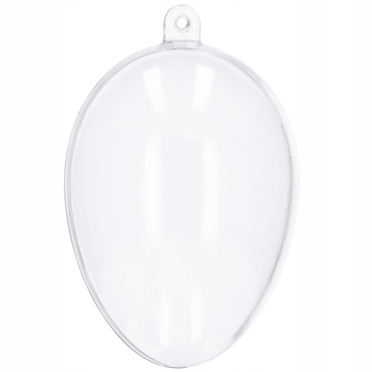 JAJKA BOMBKI AKRYLOWE PLASTIKOWE BOMBKA PRZEŹROCZYSTA DECO 11cm 10szt Materiał inny materiał