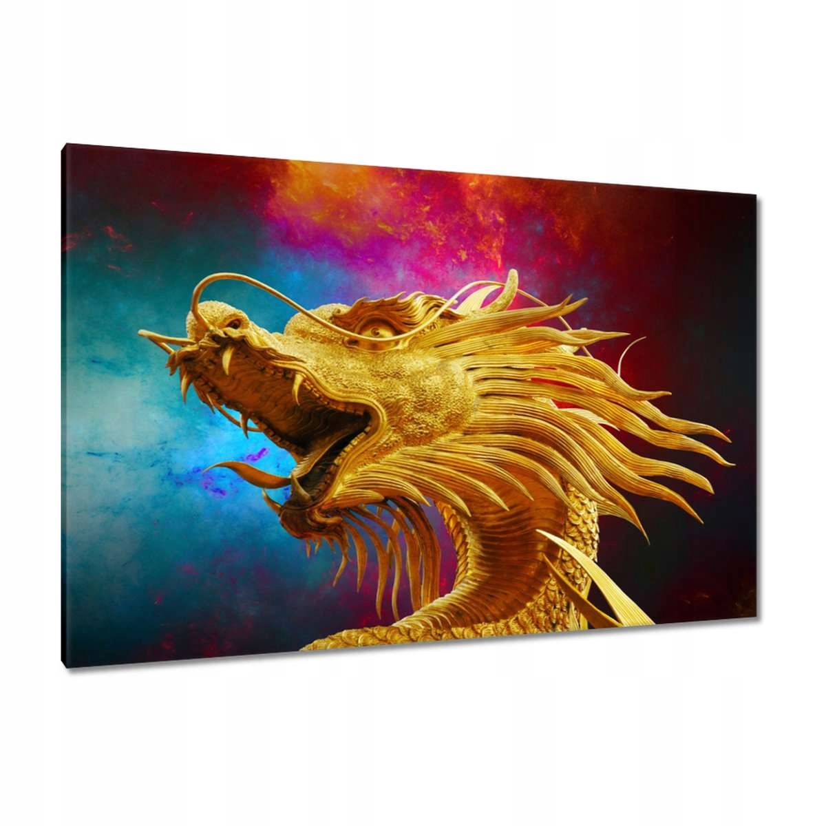 Obrazy 120x80 Zlatý čínský drak