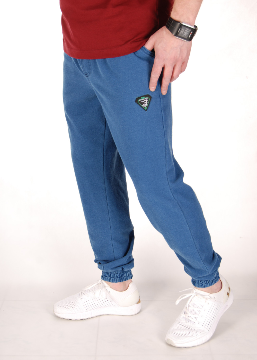 

Grube Lolo Spodnie Joggery Żakard Jasny Jeans XL