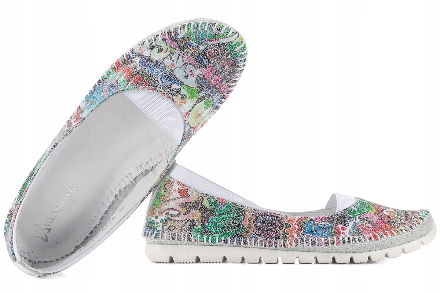 Maciejka 05840-09 Dámské Baleríny, Polobotky, Kůže