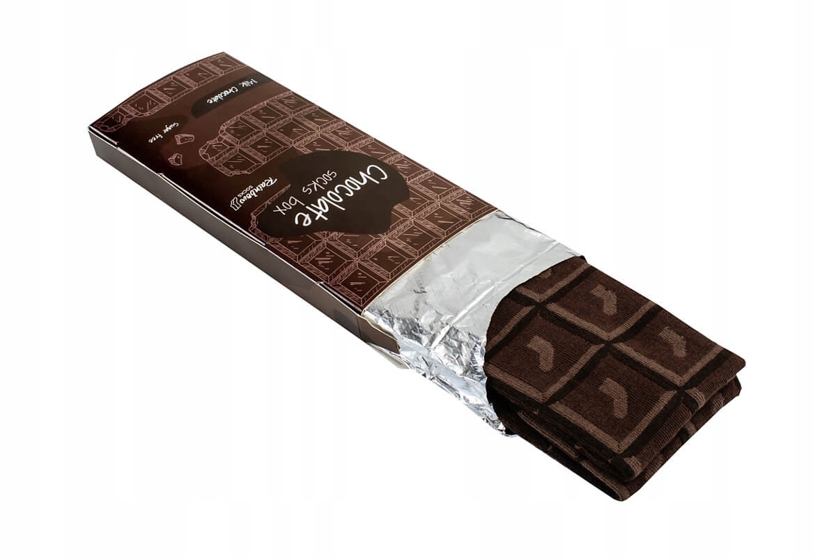 

Skarpetki Mleczna Czekolada 1 Para