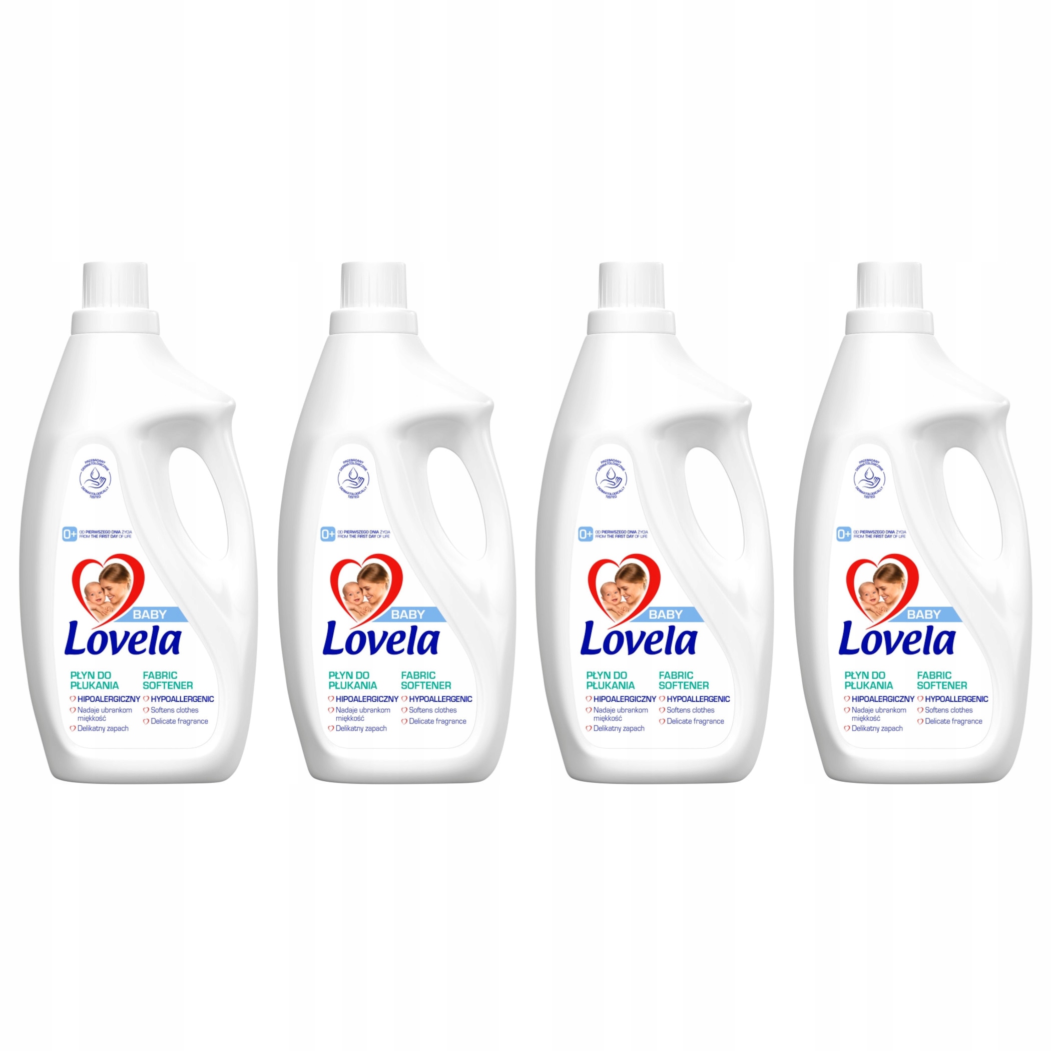 Levně 4x Aviváž Lovela Baby hypoalergenní 33 praní 2 l