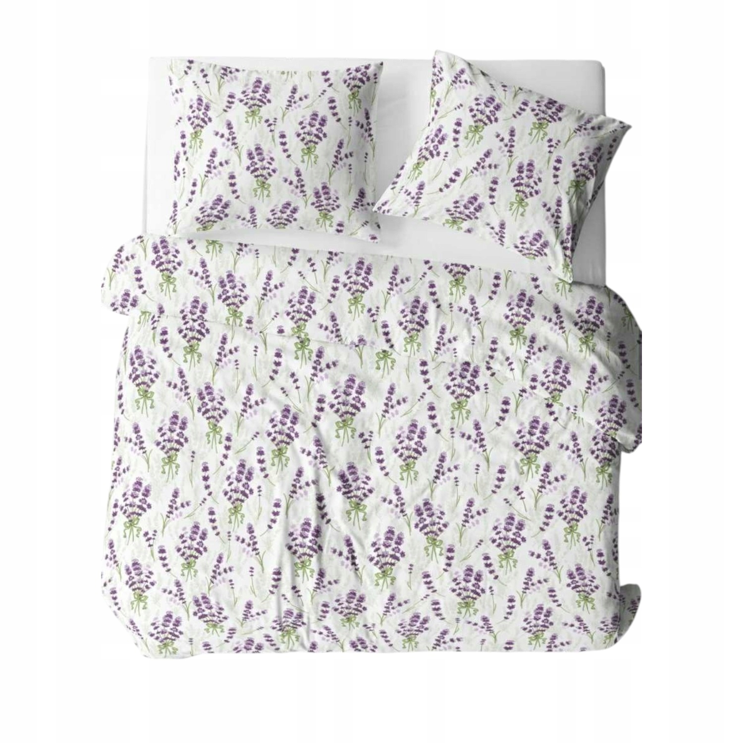 Komplet Pościeli z Flaneli 140x200 Miękki 3 Części Ciepły Trwały Polski