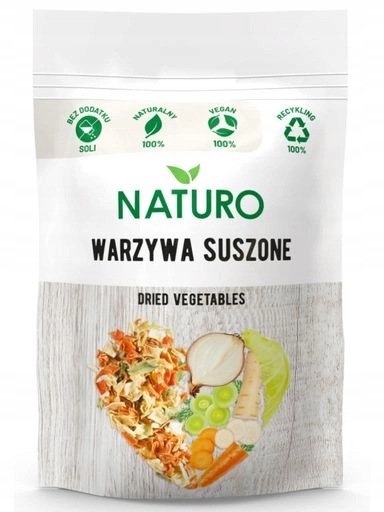 8 x Naturo Sušená zelenina 65 g