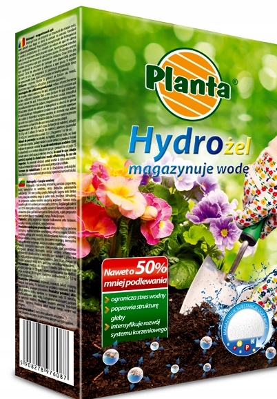 

Hydrogel Hydrożel 250g do roślin Magazynuje Wodę!