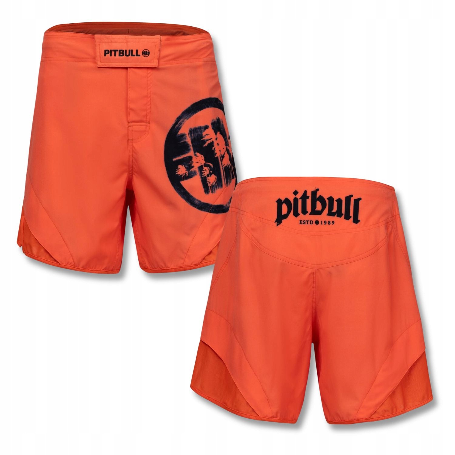 Pánské Kraťasy Jet Mesh Pitbull Logo Palms pro bojové sporty