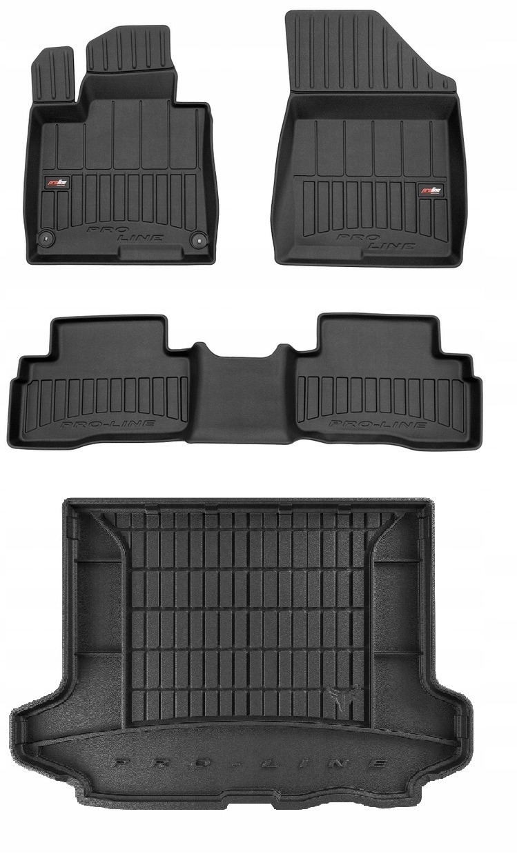 Set 3D Koberce a rohože Kia Sportage 5 Hybrid Hev od 2021- g