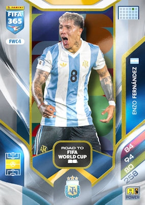 2026 Panini Adrenalyn XL Fifa 365 FWC4 Enzo Fernández
