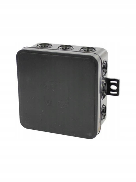 

Puszka Natynkowa Hermetyczna Czarna 100x100x41