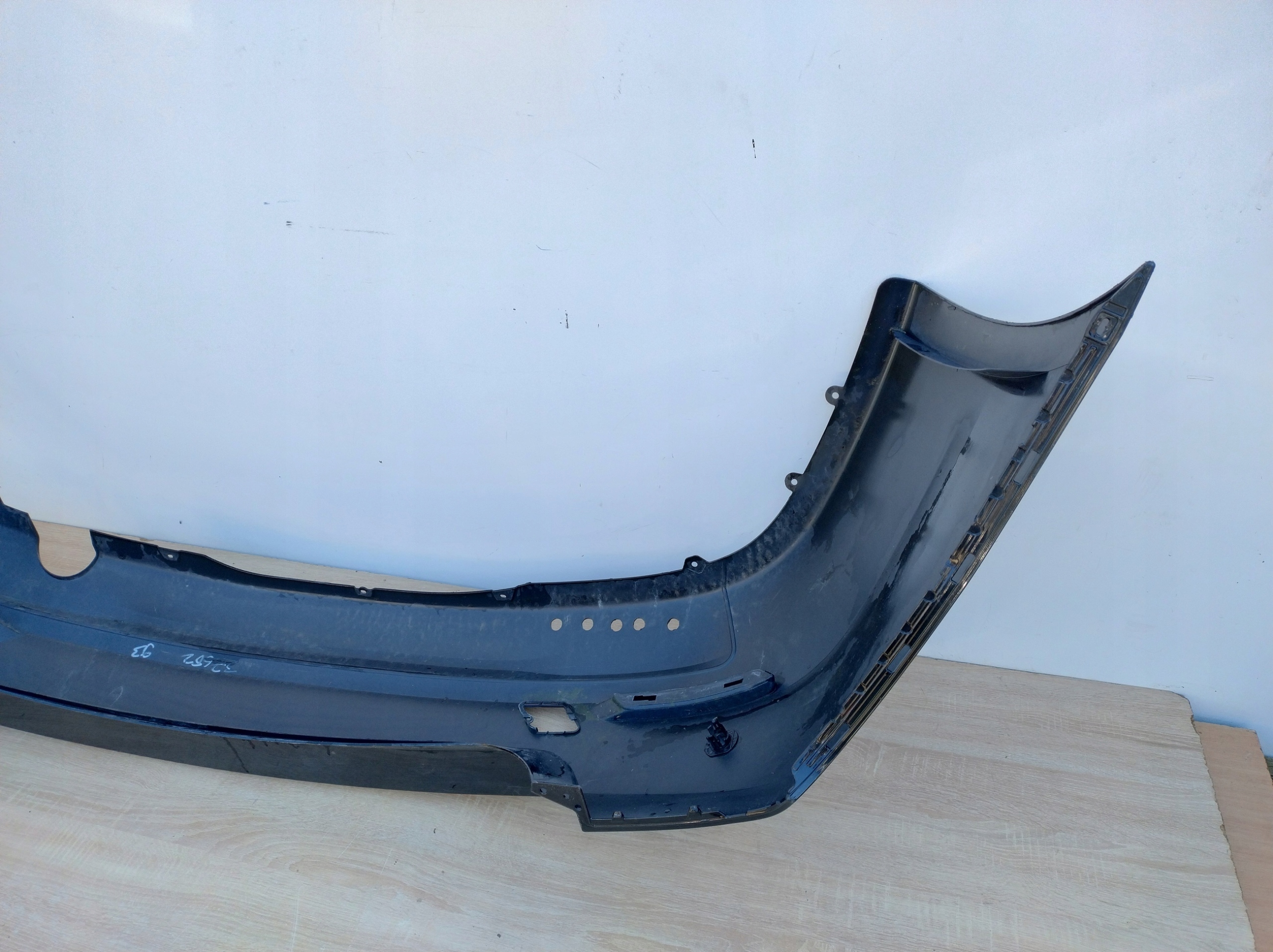 BMW 3 F30 bumper rear part rear below 4 sensors
