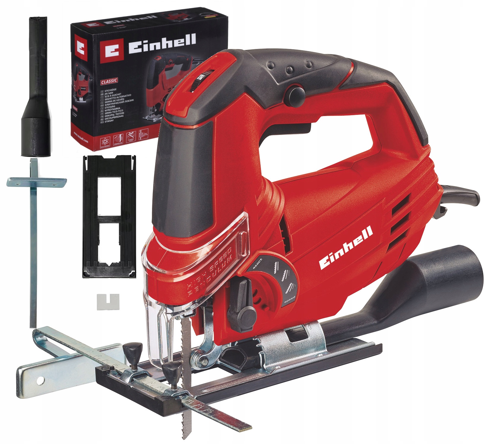 Einhell Elektrická Síťová Pila Th-js 85, Dřevo, Kov, Regulace