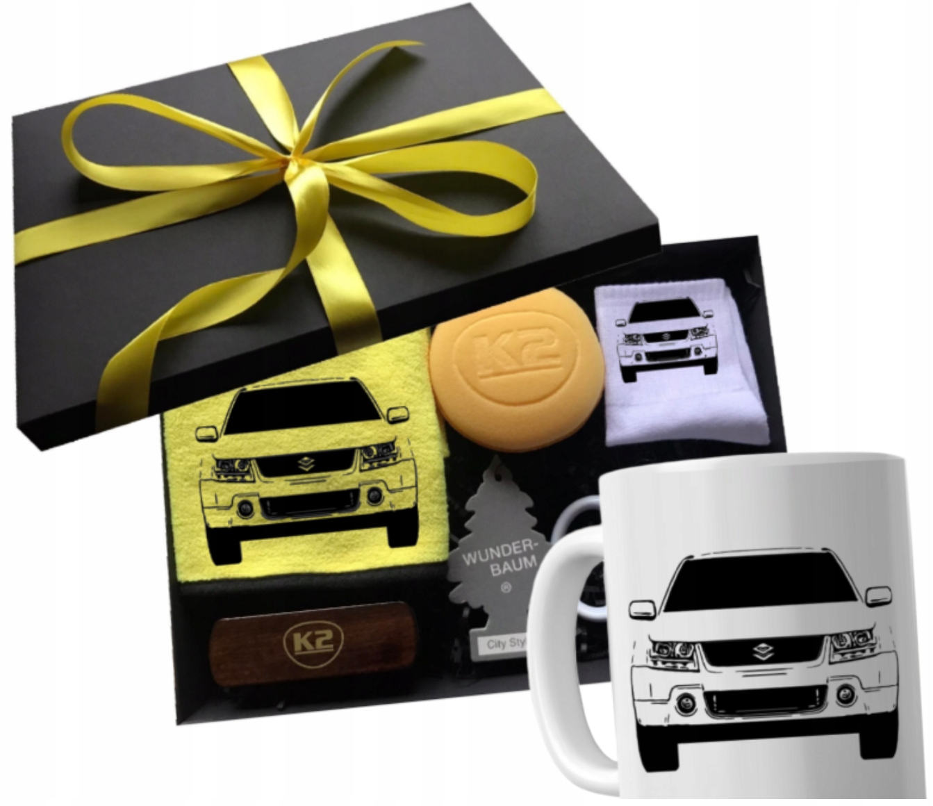 Sada dárek pro fanouška, hrnek pro přítele otce, pro řidiče auta Suzuki