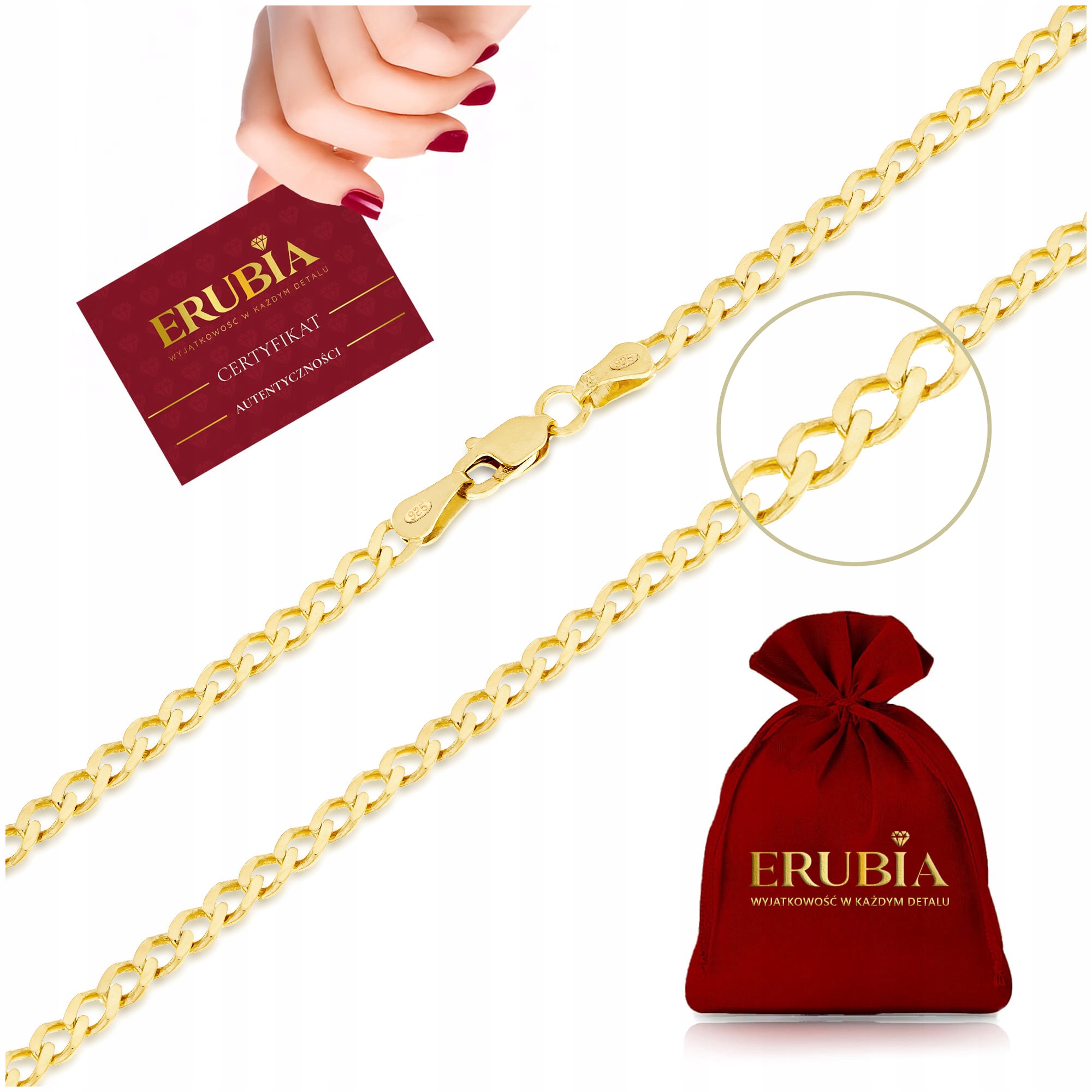 Krásný Zlatý Dámský Řetízek Pancíř 70cm/3mm Stříbrný Ryzost 925 Dlouhý