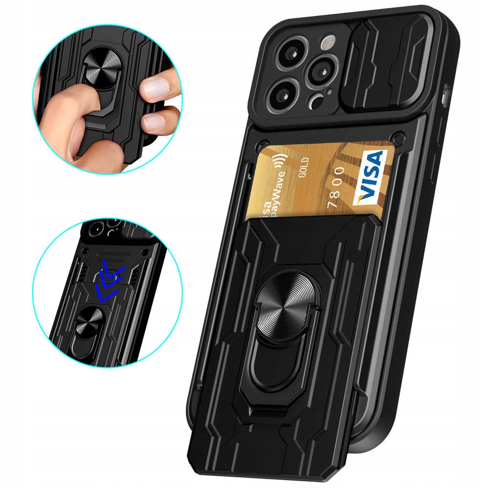 ETUI obudowa DO IPHONE 14 PRO - STAND SLIDE ALOGY Dedykowana marka Apple