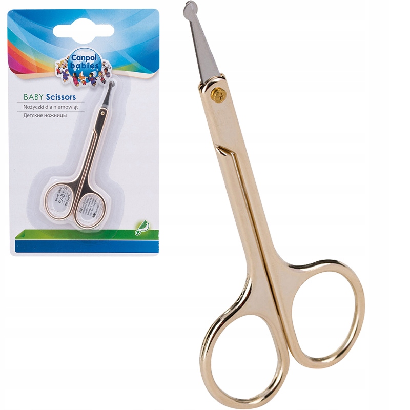 Canpol bezpieczne nożyczki dla dzieci i niemowląt