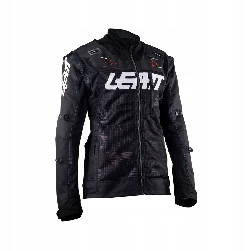 Textilná Motocyklová Bunda Leatt Moto 4.5 X-flow Čierna 2XL