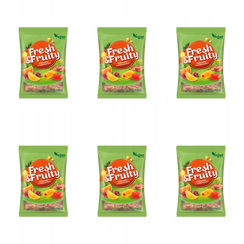 Wawel želé Fresh & Friuty 1 kg X6