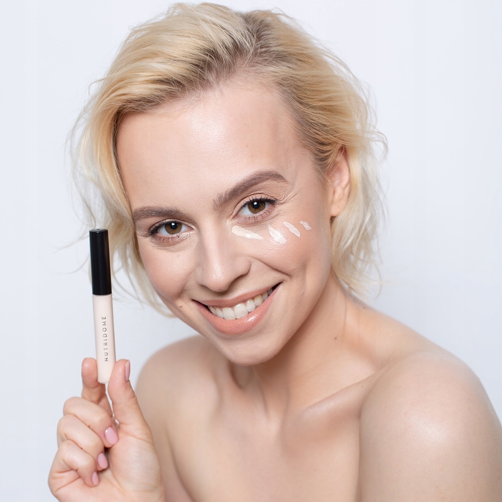 KOREKTOR do TWARZY mocno kryjący LEKKI z witaminą C NUTRODOME VANILLA 02 SPF brak