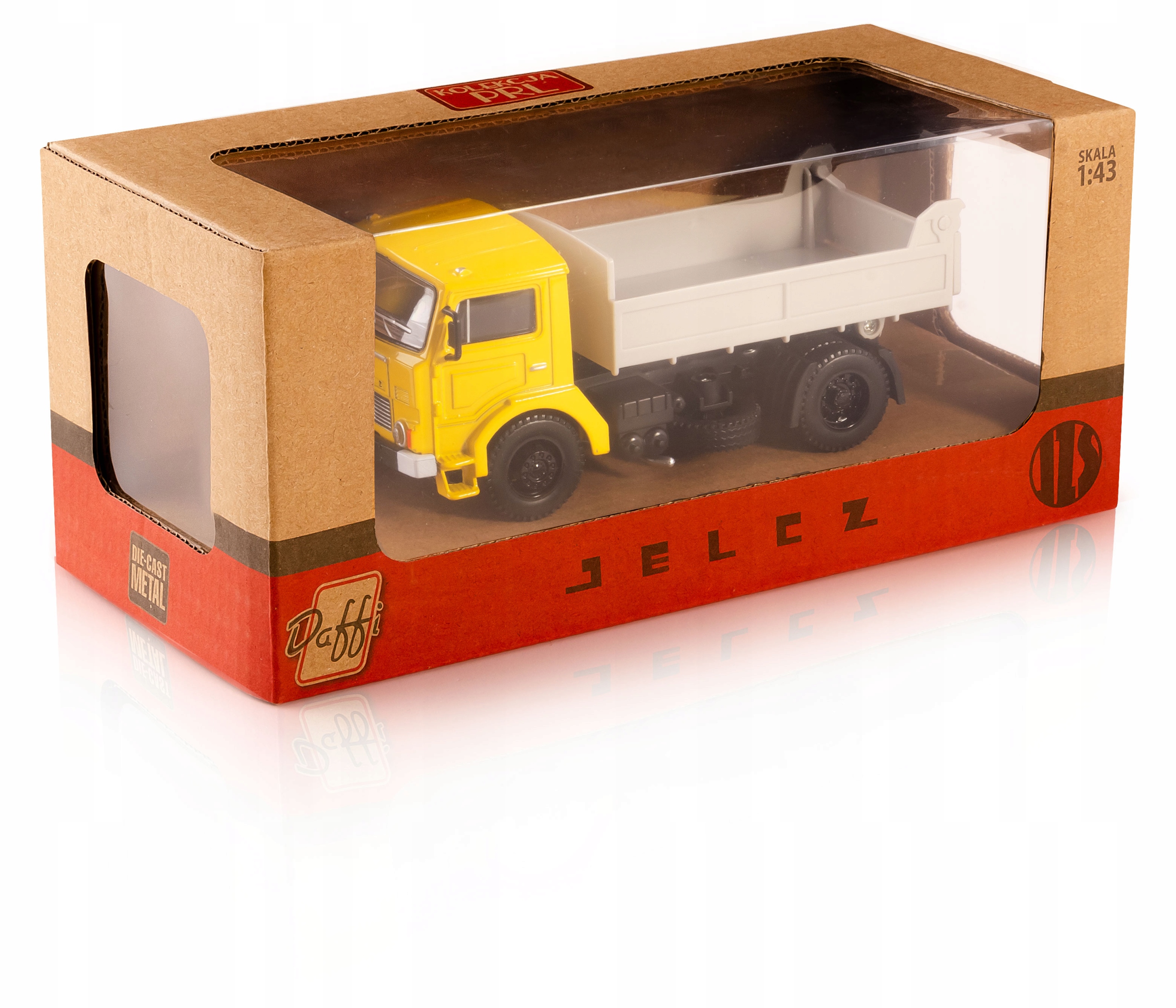 Jelcz 317 sklápěč žlutý