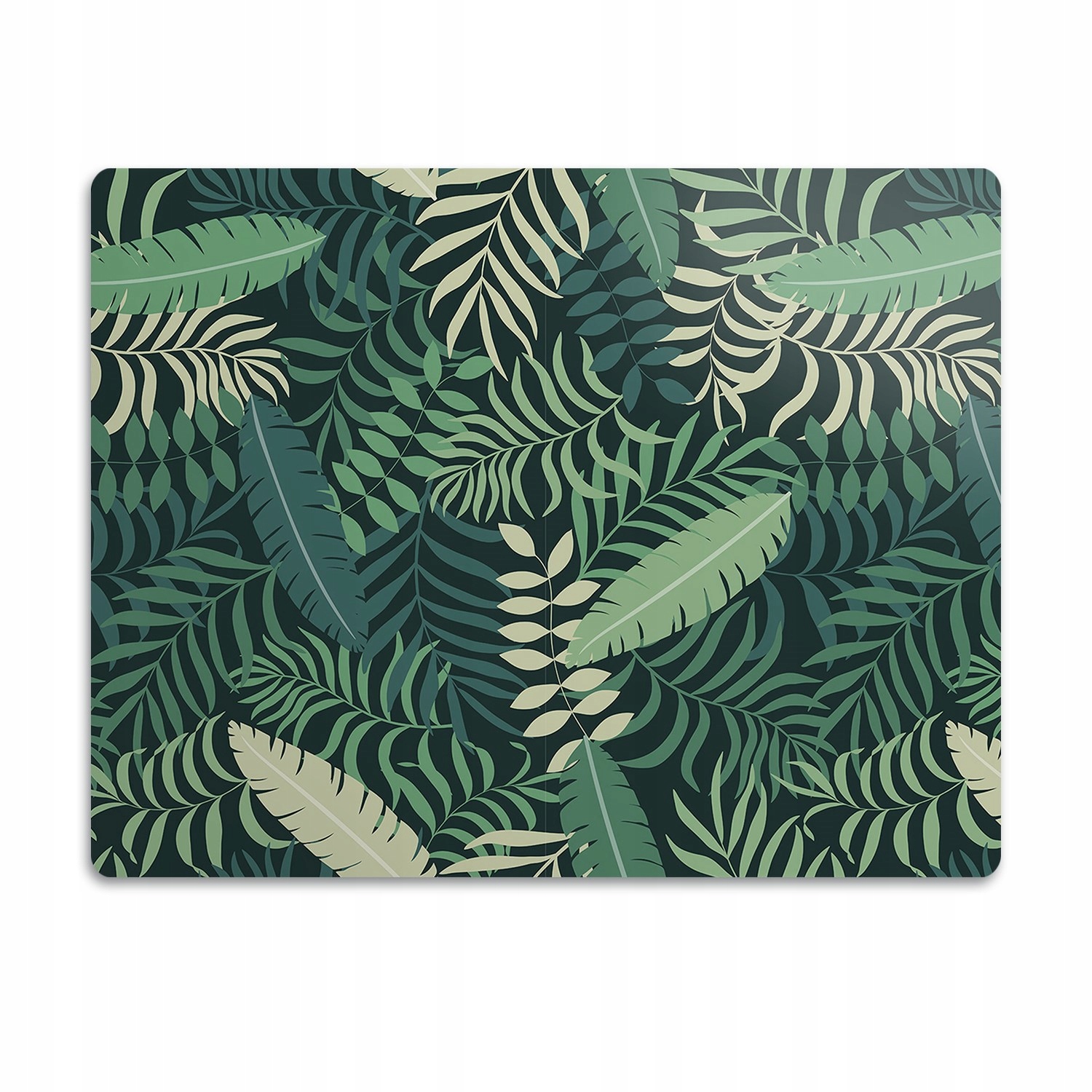 Levně Pro psa podložka pod misku Palmové listy 60x40 cm