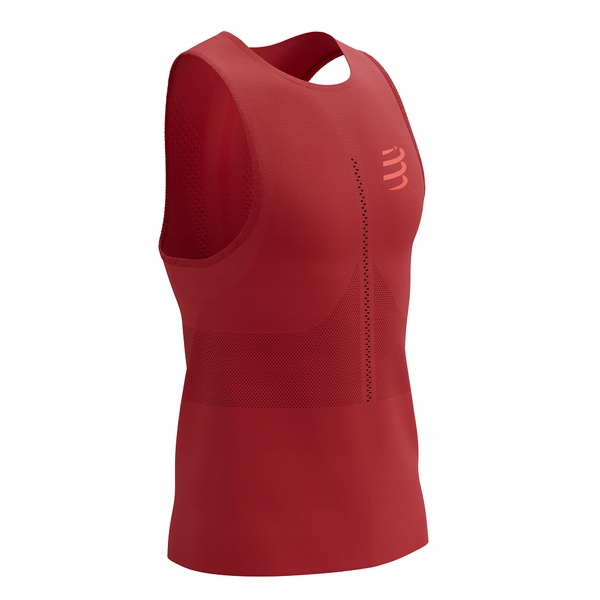 COMPRESSPORT Koszulka biegowa PRO RACING SINGLET samba red M Kod producenta 7630102564884