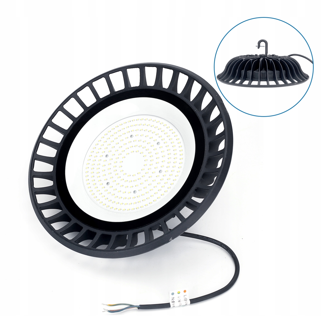 Průmyslová Led lampa 100W High bay 4000K IP65