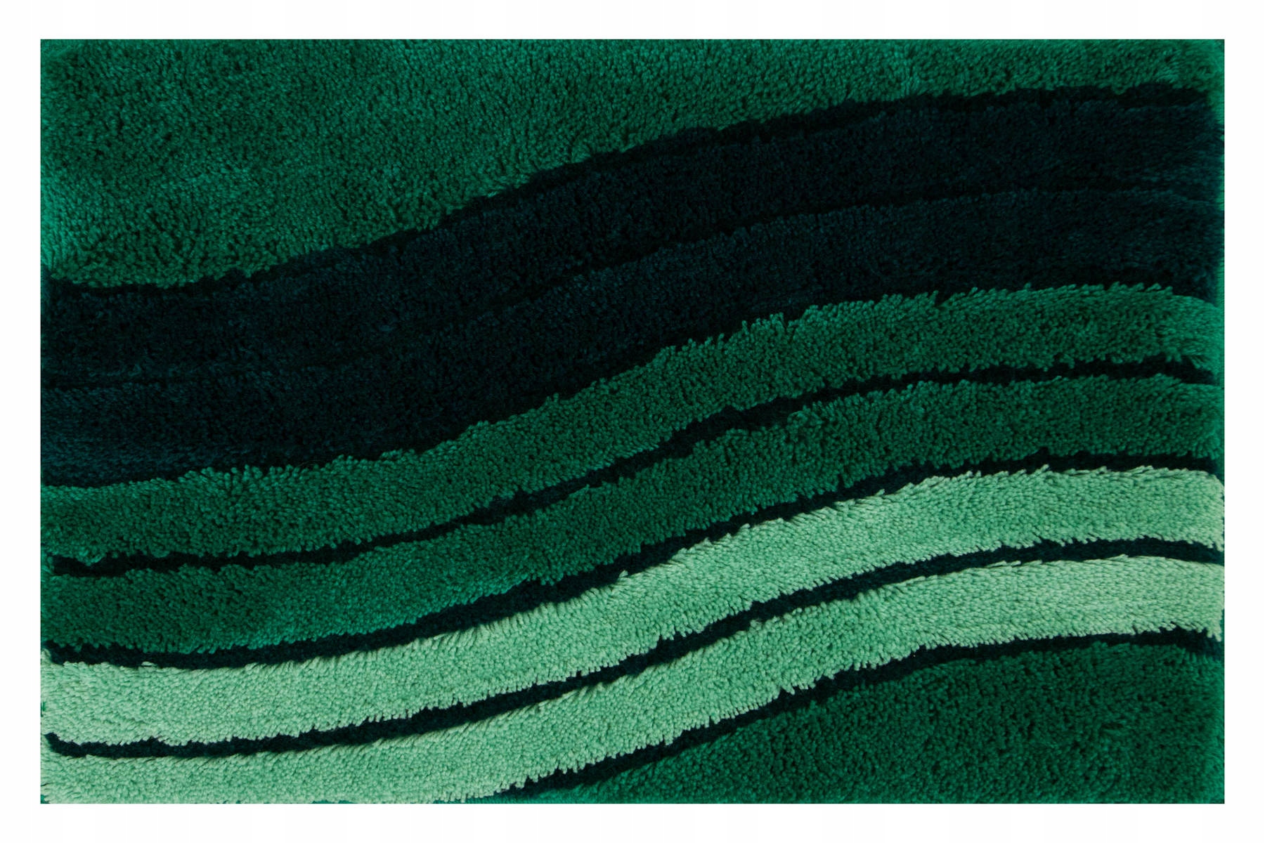 

50x60 cm Ciemna Butelkowa Zieleń Dywan Łazienkowy