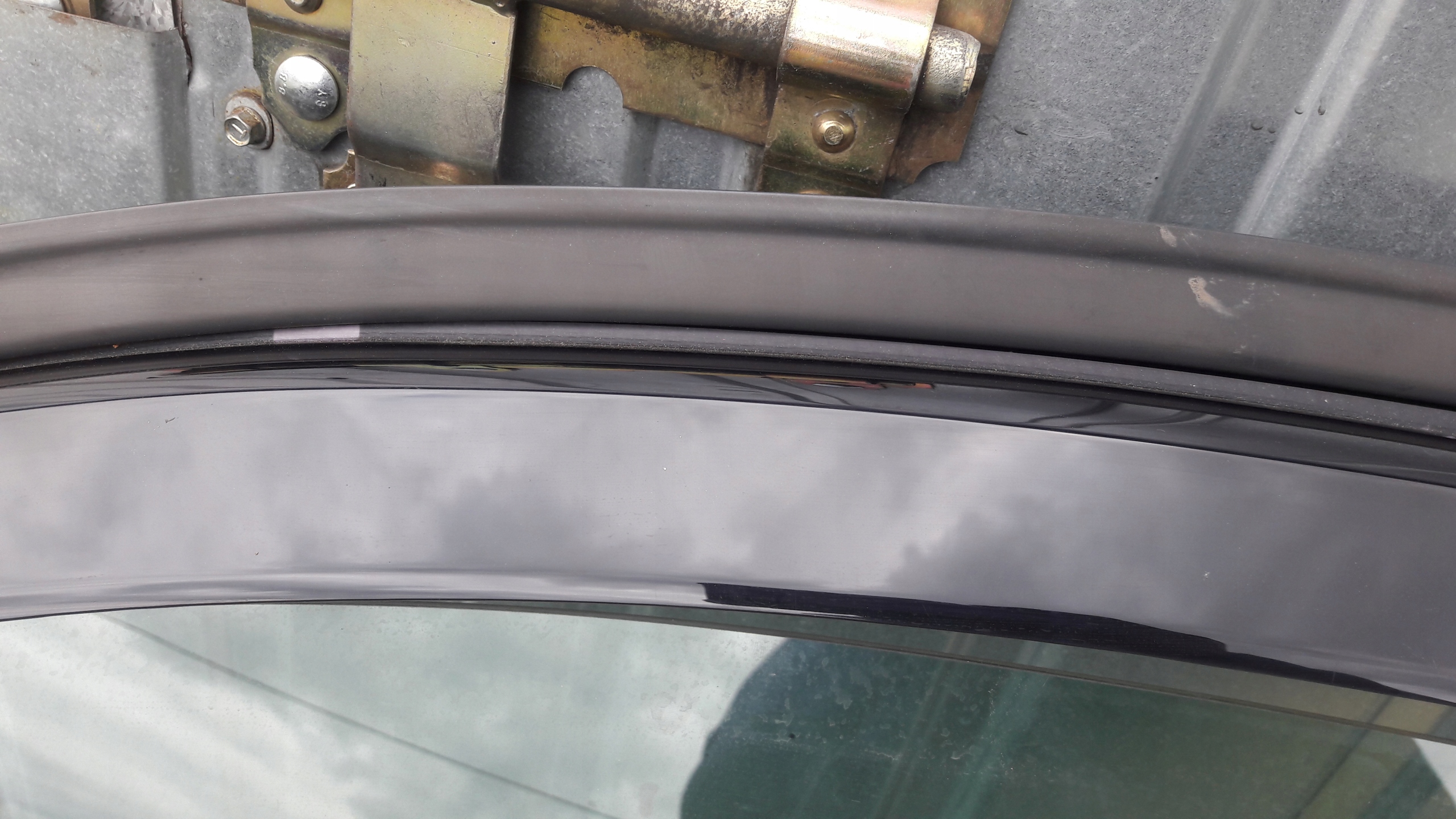 MERCEDES W204 door left front complete 197