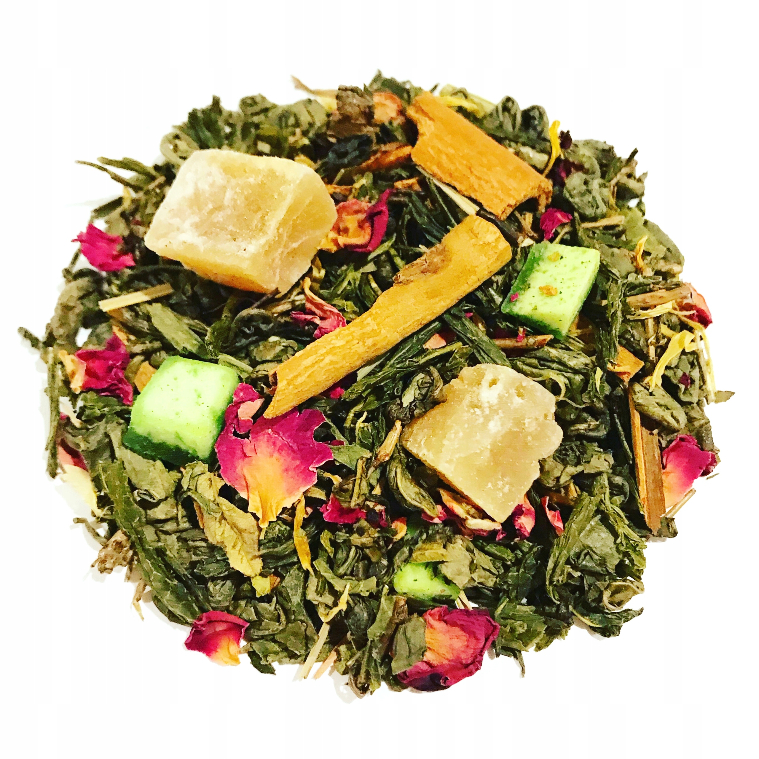 Herbata zielona liściasta Zimowy Czar 1 kg rozgrzewająca