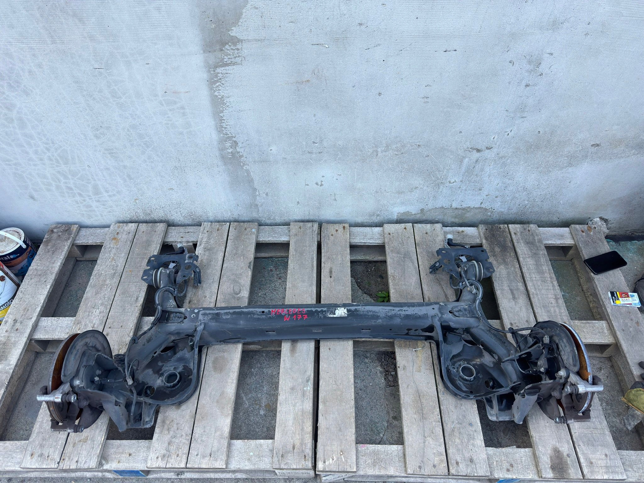 BELKA TYLNA OŚ ZAWIESZENIE TYŁ MERCEDES A-KLASA W177 JAN POZNAŃ