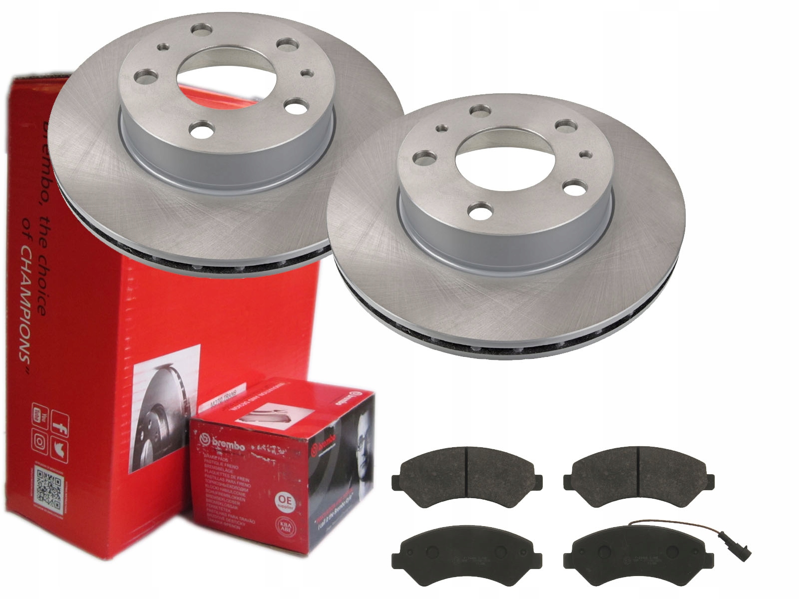 TARCZE KLOCKI BREMBO PRZÓD DUCATO 06- BOXER 300MM