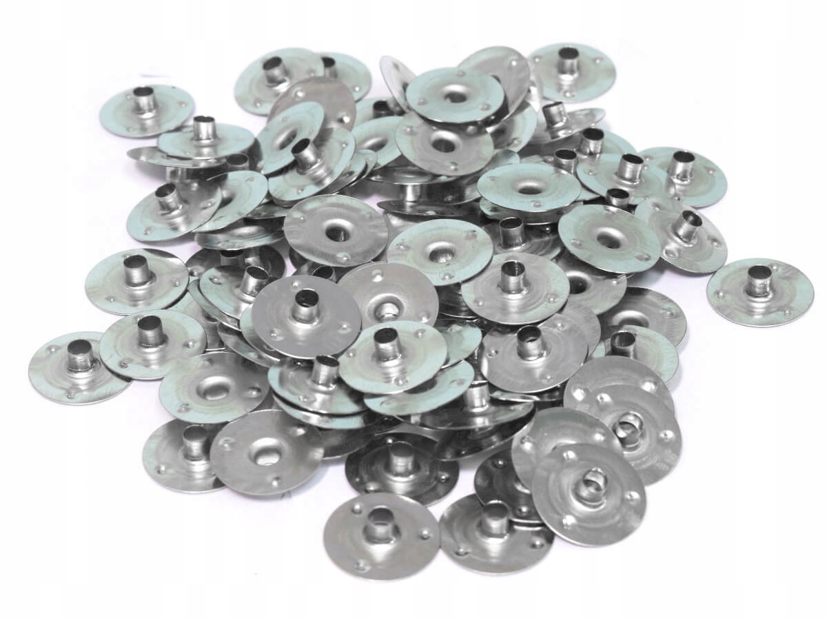 

100x Blaszki blaszka do knota na knot knoty świece