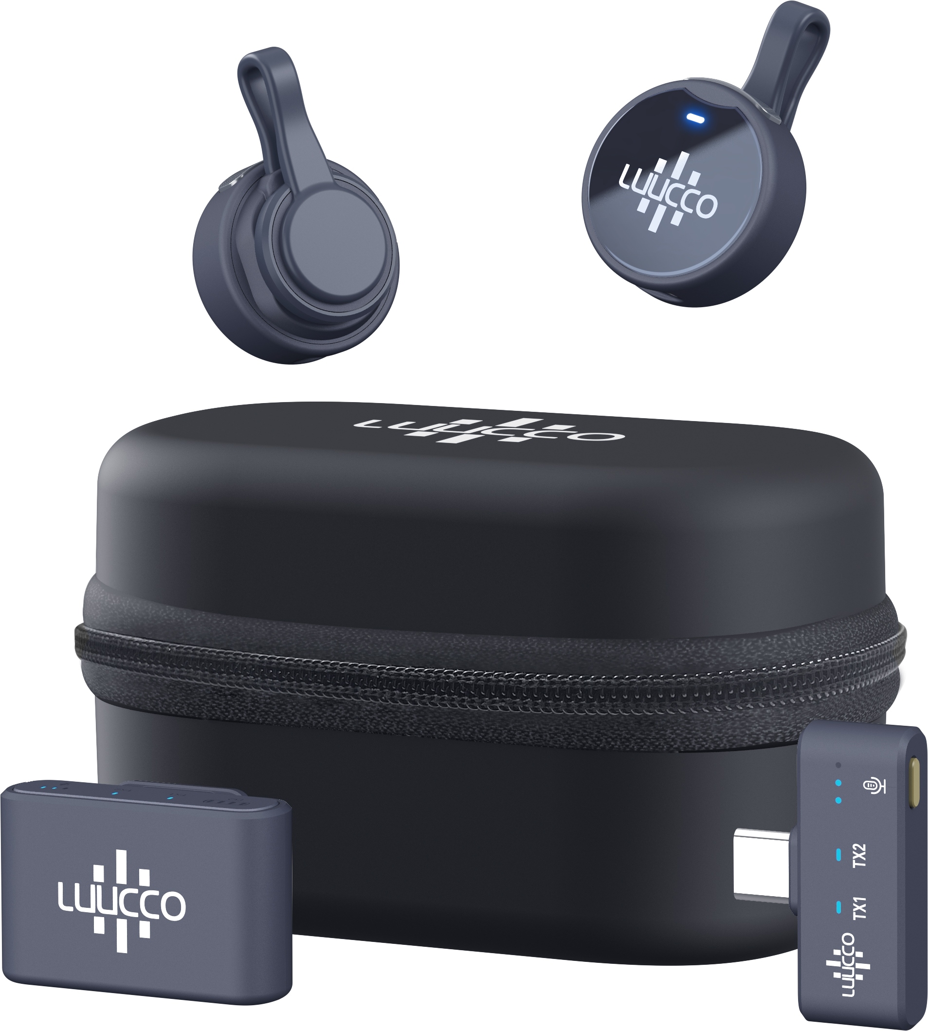Luucco AirWave Pro K2 Combo Bezdrôtový klopový mikrofón set