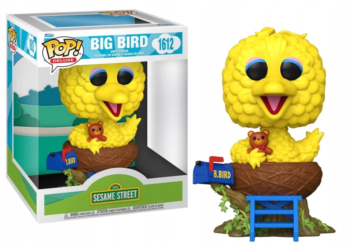 Funko Pop! Sesame Street 1612 Big Bird in nest Sezamová ulice