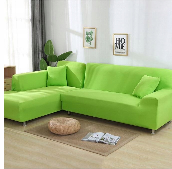 POKROWIEC KANAPĘ wersalkę sofę 3os JASNY ZIELONY Marka inna