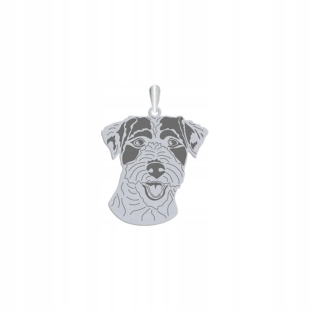 Stříbrný přívěsek se psem Parson Russell Terrier 925 Dárek Přívěsek Gravírování