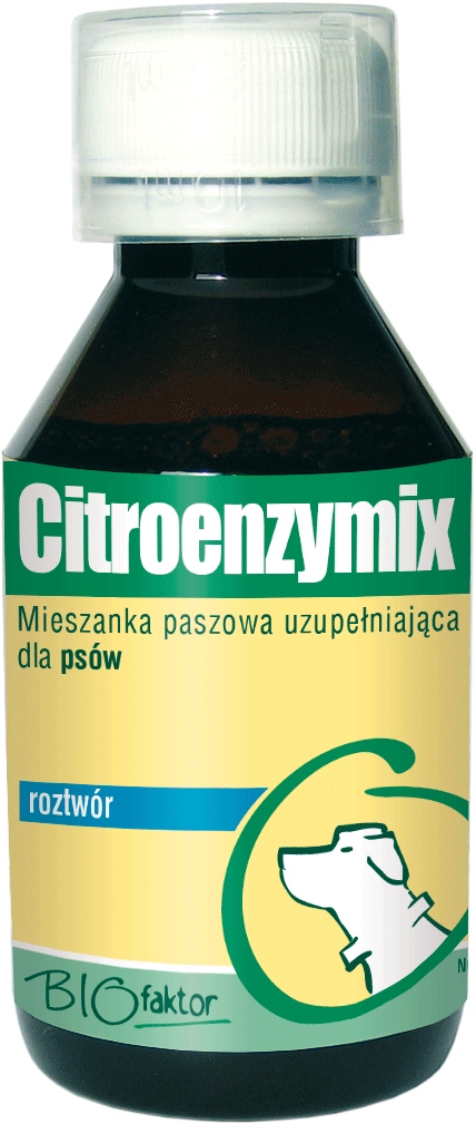Citroenzymix dla psów,pobudzenie apetytu, poprawa procesów trawiennych 1szt