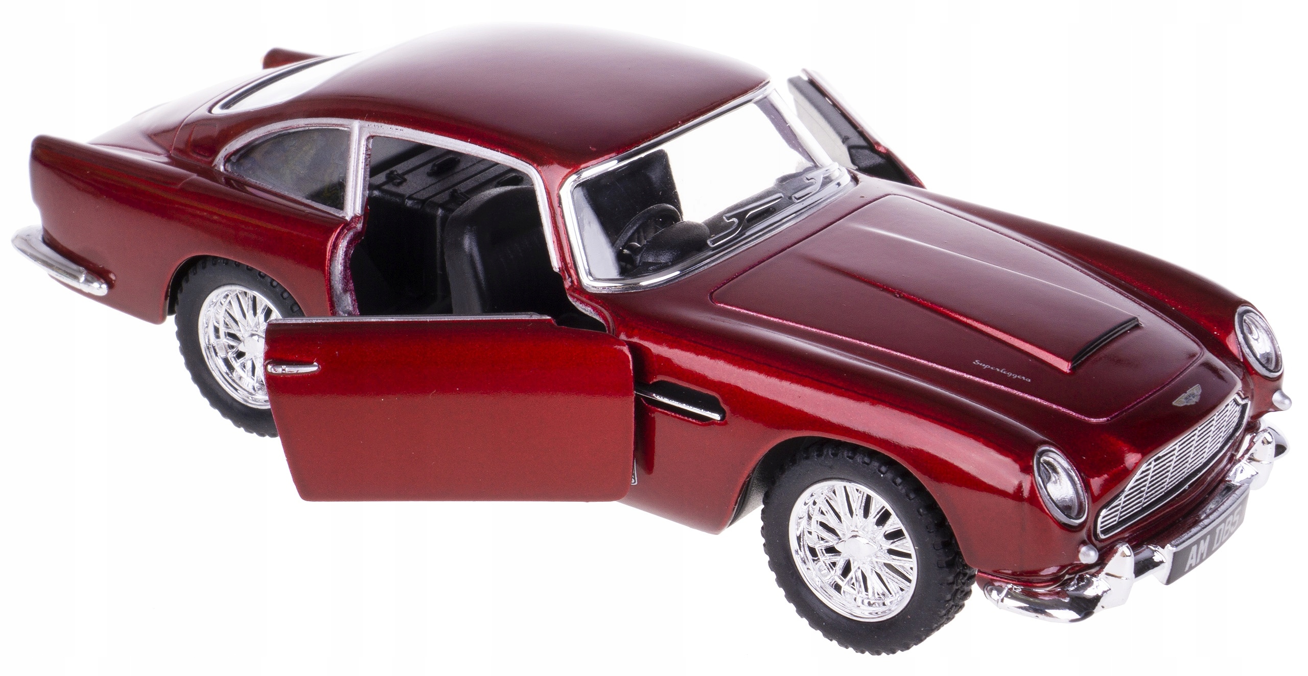 ASTON MARTIN DB5 BOND MODEL METAL 1:38 KINSMART BORDOWY