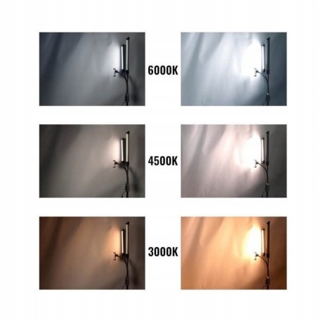 Mitoya Led kosmetická lampa 2in1 dvoubarevná s ohebnými rameny
