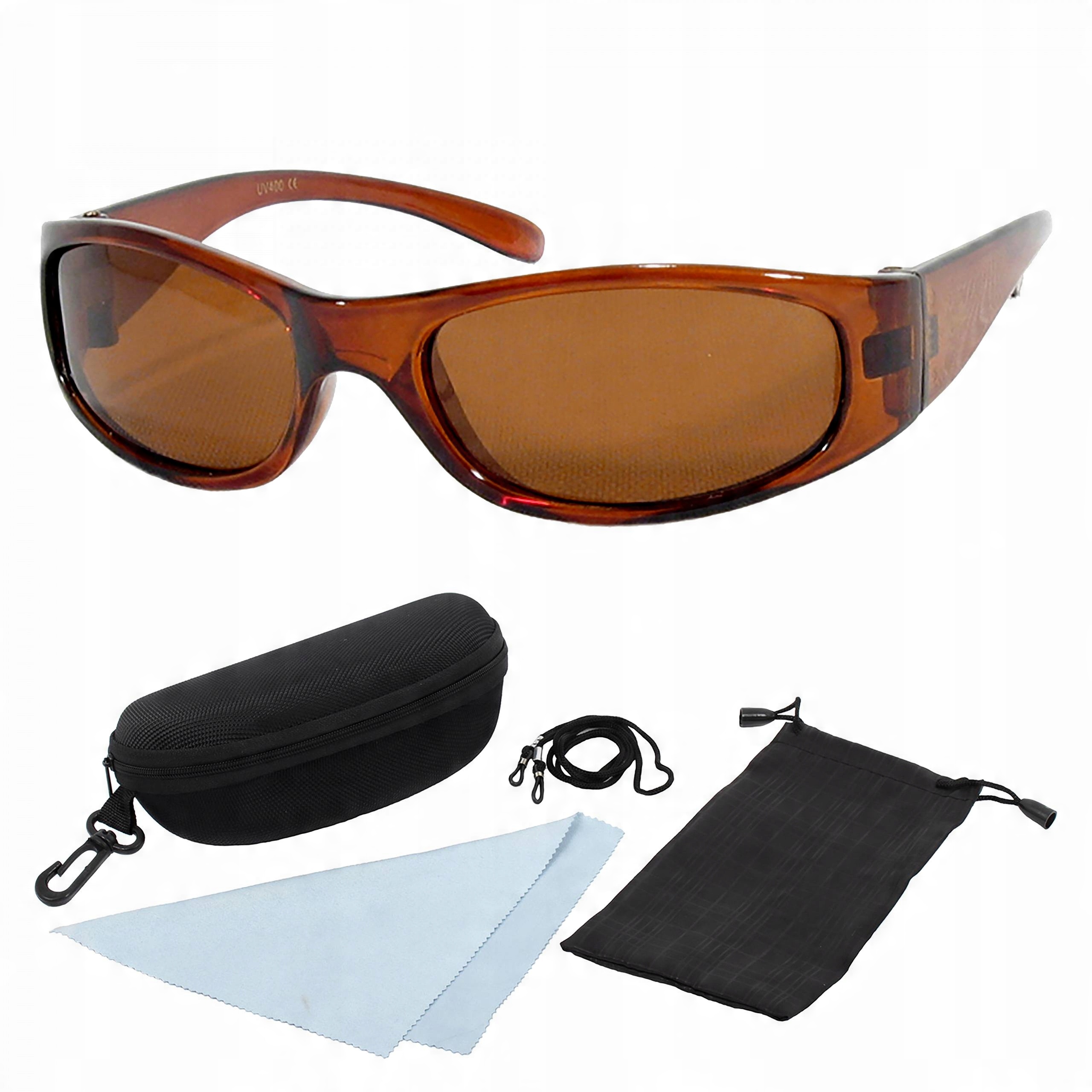

Visage VD-07 Brązowe Okulary Polaryzacyjne Junior