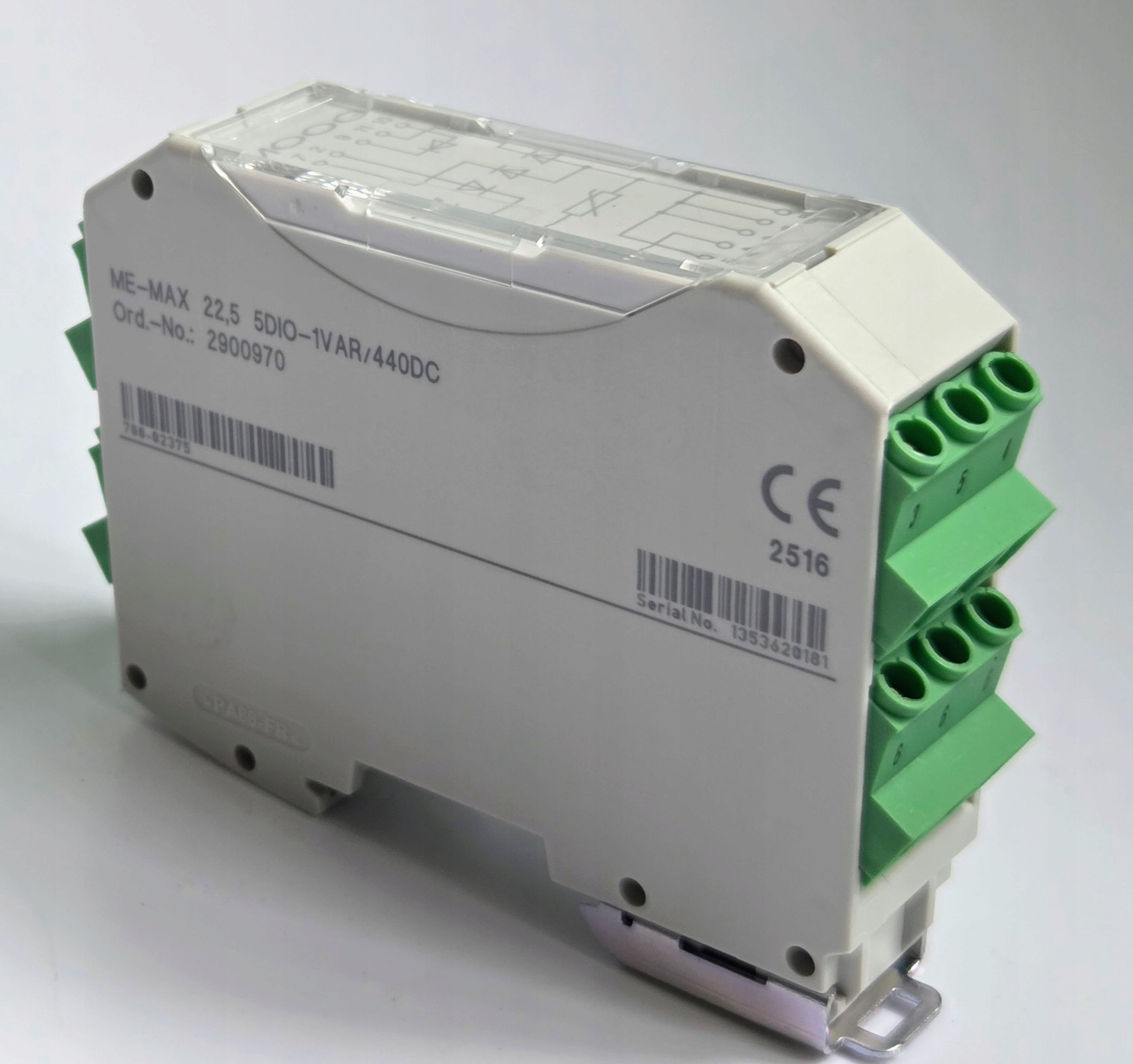 Moog 2900970 diodový modul 5DIO-1VAR/440DC Me-max 22,5