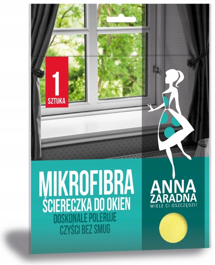 

Az Ściereczka Mikrofibra do Okien Czyści bez Smug