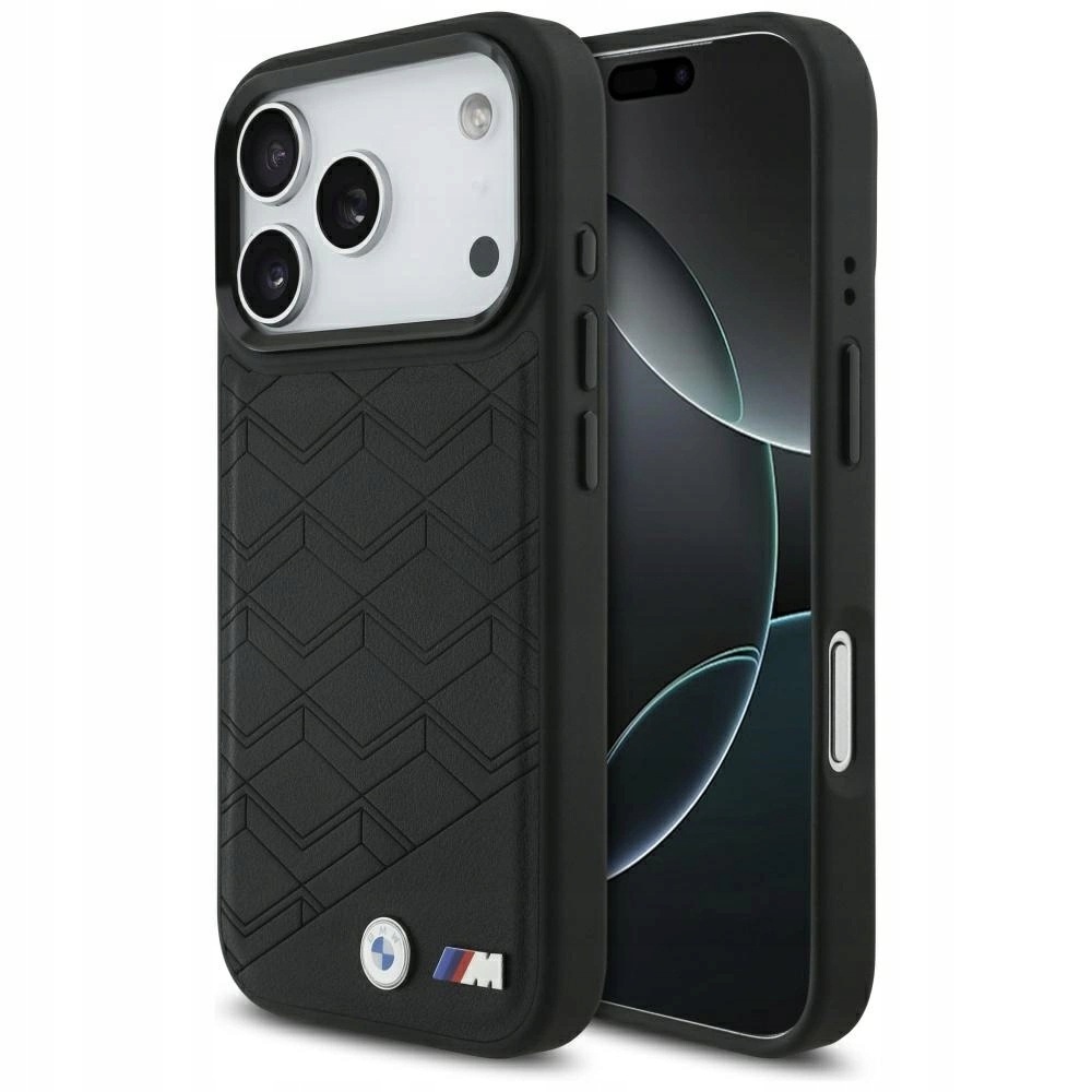 Pouzdro Bmw M Shape Logo MagSafe pro iPhone 17 Pro černé