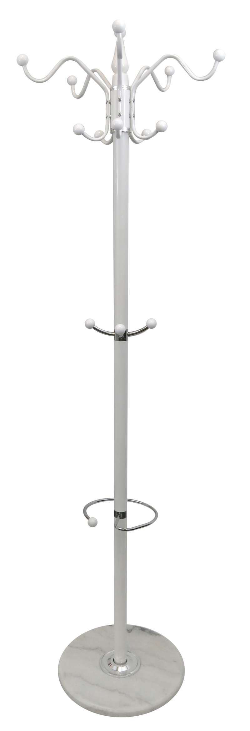 WIESZAK STOJĄCY PODŁOGOWY NA UBRANIA MARMUR RÓŻNE