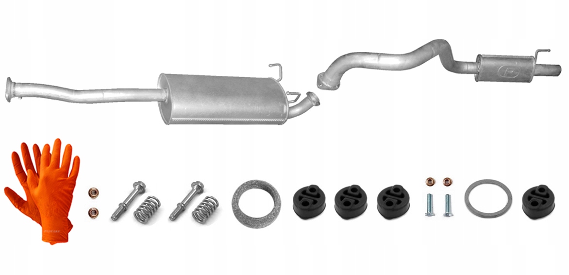 Toyota Land Cruiser 3.0 D4D J90 92kW (1996-2003) Tlumič Koncový 5D