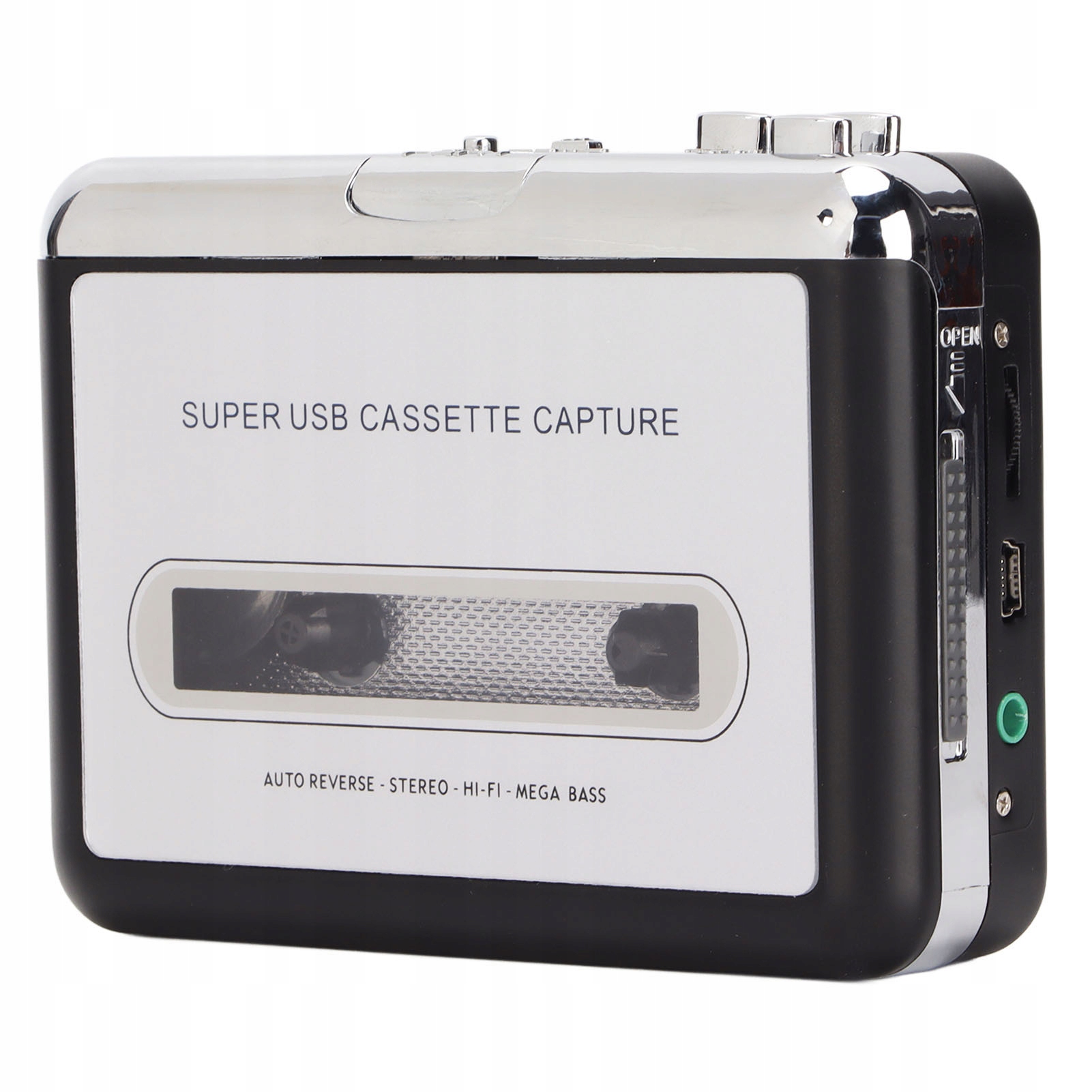 3,5 MM Přenosný Usb Kazetový Přehrávač Se Sluchátky Pro Notebook