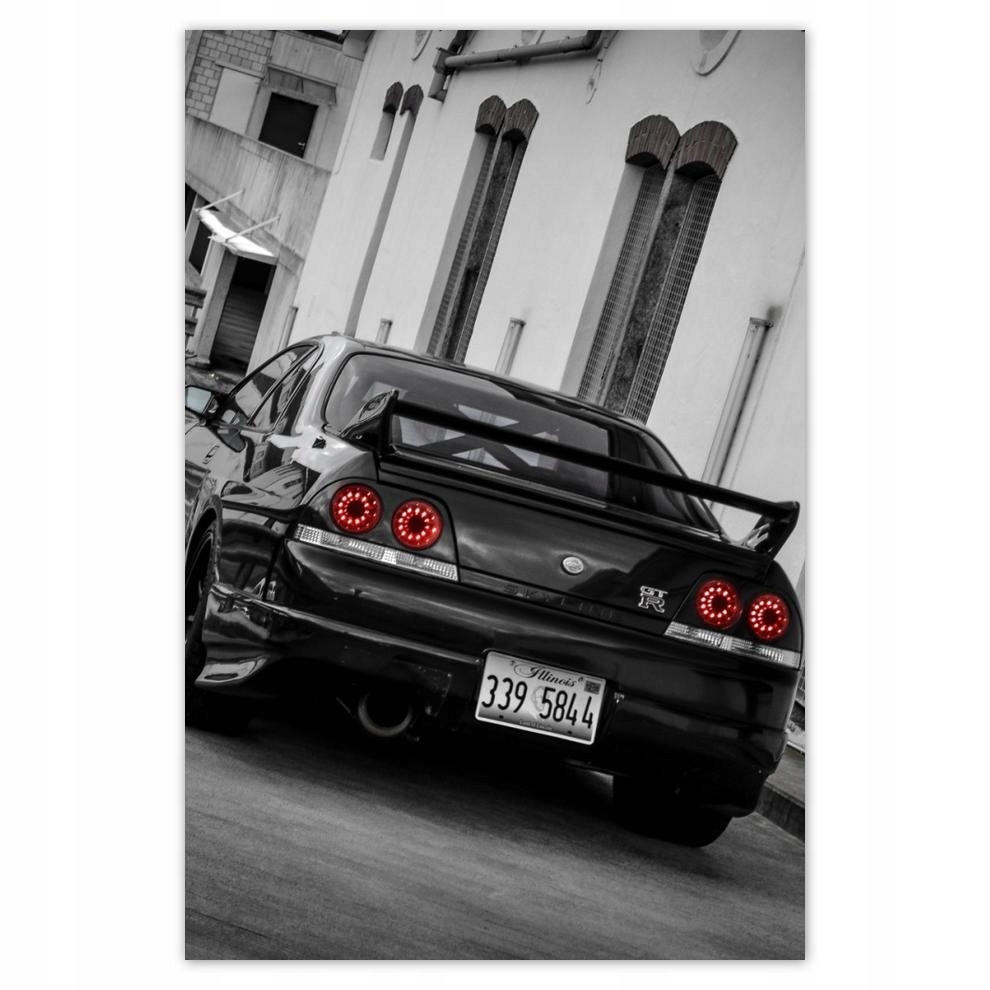 

Plakat samoprzylepny 40x60 Nissan Gtr
