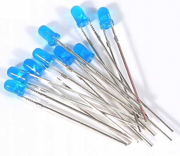 

Diody Led 3mm niebieskie (25 sztuk)